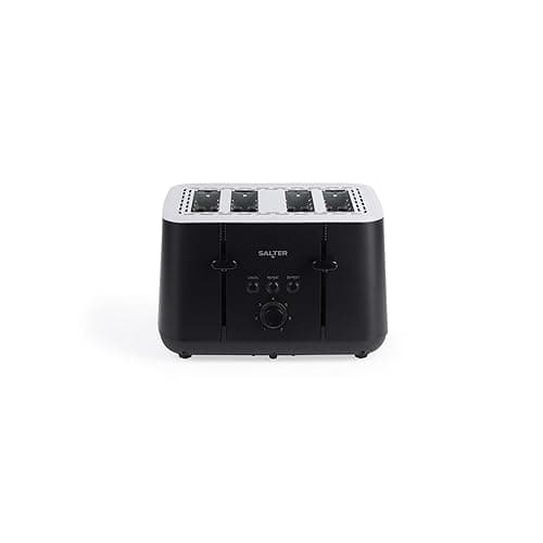 Salter Kuro Toaster, 4 Slice, 7 Browning Levels, Extra Wide Slots - Toasters