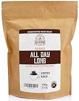 Old Grinder - 50 Coffee Bags | All Day Long | Intense Brew