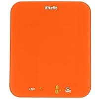 Vitafit 33lb/15kg Food Scales in High Precision 0.1oz/1g, Our Own Kitchen Scales Professional Factory SINCE 2001, digital scales for Cooking & Baking, LED, 3*AAA Battery, Refreshing Orange