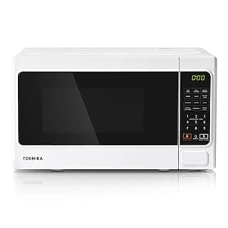 TOSHIBA 20 Liter 800W Digital Solo Small Microwave With 11 Power Levels, One-touch Express Cook with 6 Preset Recipe, Defrost, Digital Display, Perfect for 9'' pizza, Easy Clean, White- MM-EM20P(WH) — Microwaves deal