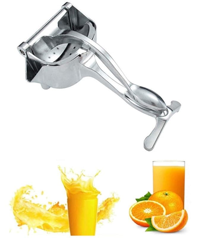 XKONG Manual Juicer，Aluminum Alloy Juice machine，Fruit Squeezing Machine，Aluminum Alloy Portable Manual Juicer Fruit Squeezer Heavy-Duty Extractor Squeeze Tool - Juicers