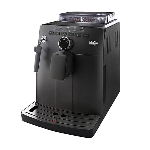 Gaggia Naviglio Automatic Bean to Cup Coffee Machine, Epresso and Cappuccino Maker, Black - Coffee Machines