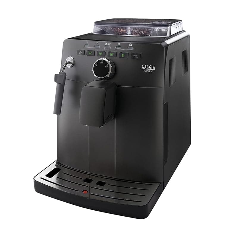 Gaggia Naviglio Automatic Bean to Cup Coffee Machine, Epresso and Cappuccino Maker, Black - Coffee Machines