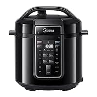 Midea Pressure Cooker 6L, 70% Faster 13 Presets, Recipes on line, 9-in-1 Multi Cooker(Yogurt Maker, Rice Cooker, Slow Cooker, Sauté, Steamer,etc.) Stainless Steels Inner Pot Non-Stick Dishwasher Safe