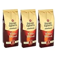 Douwe Egberts Professional Filter Blend Coffee 3KG French Press Cafetiere Ground Bag (3 x 1kg Bags)