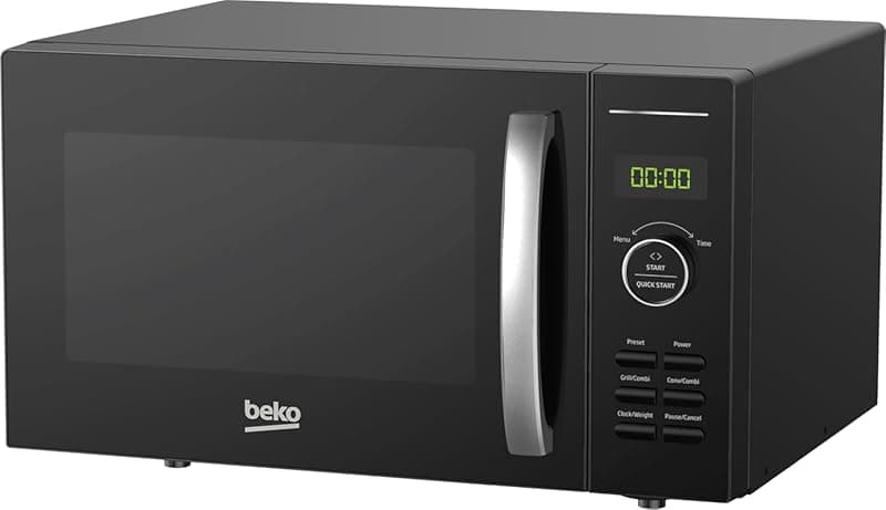 Beko Combination Microwave MCF25310B | Black | Large 25L Capacity | 900W Microwave Power | 1950W Convection Oven | 1950W Grill - Microwaves