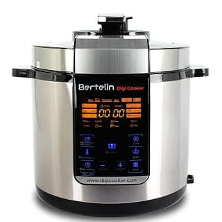 Bertelin Digi Cooker, Multi Functions Electric Pressure Cooker, Multi Cooker, Slow Cooker, Steamer, Saute, Sous Vide, Yogurt-Maker, 6 Litre — Multi-Cookers deal