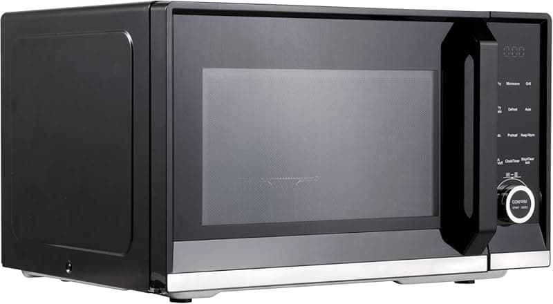 Baridi 28L Microwave Air Fryer Oven Combo, 9 Pre-Sets, Grill, Combination & Multi-Stage Cooking, Child Lock, 900W Microwave, 1850W Air Fryer, 1800W Grill - Black DH277 - Microwaves