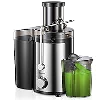 Juicer, Reemix Centrifugal Juicer Machines Whole Fruit and Vegetable, 3-inch Wide Mouth Juicer Extractor with 2 Speeds, Brush Included Easy to Clean (Black, 800, Watts) — Juicers deal