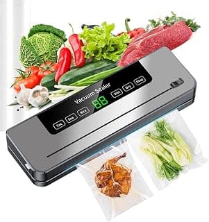 Vacuum Sealer Machine, 6-in-1 Food Vacuum Sealer Machine Built-in Cutter — Vacuum Sealers deal