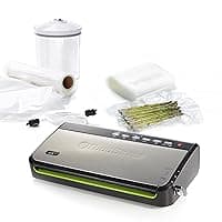 Foodsaver Food Vacuum Sealer Machine with Integrated Roll Storage | Bag Cutter and Delicate Food Mode | Includes Assorted Vacuum Sealer Bags | FFS005X — Vacuum Sealers deal