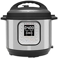 Instant Pot Duo 7-in-1 Electric Multi-Cooker 5.7L - Brushed Stainless Steel, Large Pressure Cooker, Slow Cooker, Rice Cooker, Sauté, Yoghurt Maker, Food Steamer Pot and Food Warmer, Dishwasher Safe
