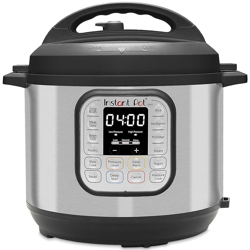 Instant Pot Duo 7-in-1 Electric Multi-Cooker 5.7L - Brushed Stainless Steel, Large Pressure Cooker, Slow Cooker, Rice Cooker, Sauté, Yoghurt Maker, Food Steamer Pot and Food Warmer, Dishwasher Safe - Multi Cookers
