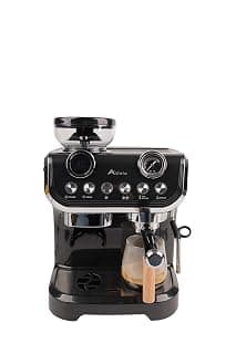 Alivio 2L Bean to Cup Coffee Machine, Automatic Coffee Maker with Grinder and Milk, Professional Espresso Cappuccino Maker for Office Home 1450W (Black) — Coffee Machines deal