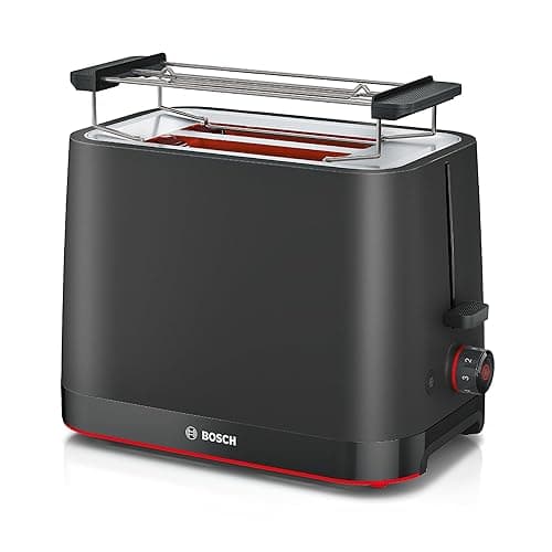 Bosch MyMoment Infuse Compact 2-Slice Toaster, TAT3M123GB, Matte Black - Toasters