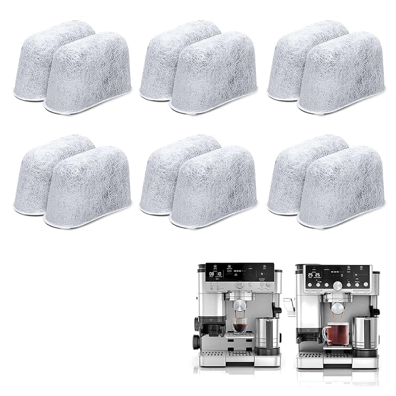 MLKSI Filter Holder & Water Filter Set Compatible with Ninja Espresso Machine, 12 Pack Water Filters (Holder Not Included) - Coffee Machines