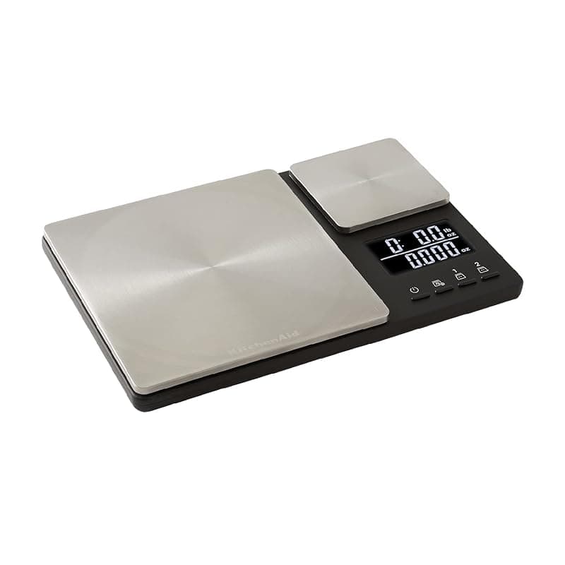 KitchenAid Dual Platform Scale, 5000g and 500g Weighing Capacity - Kitchen Scales