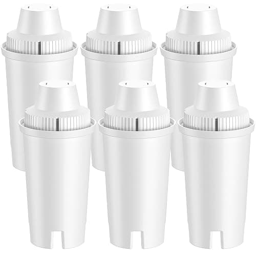 GN3D 6 Water Filter Cartridge Compatible with Brita Classic Water Filter Jug - Water Filters