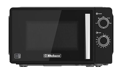 Belaco 800W Microwave Compact Size Microwave Oven with Manual Control - Microwaves
