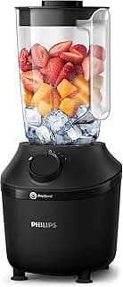 Philips Blender 3000 Series, ProBlend System, 1.9L Maximum Capacity, 1L Effective Capacity, 450W, 1 Speed Setting + Pulse, Plastic Jar, Black, (HR2041/01) — Blenders deal