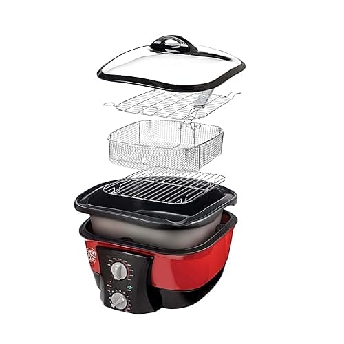 JML Go Chef Multi Cooker 5L – 8in1 Slow Cooker, Rice Cooker & Fryer - Multi Cookers