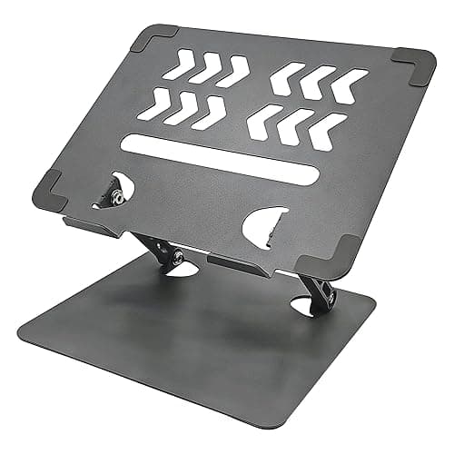 Musiin Home Studio Desktop Mixer Stand Compatible with Nektar Panorama CS12, Rode RODECaster Pro II, Tascam Mixcast 4 and most 25keys Midi controller Lift Stand, Premium Aluminum Portable Foldable - Stand Mixers
